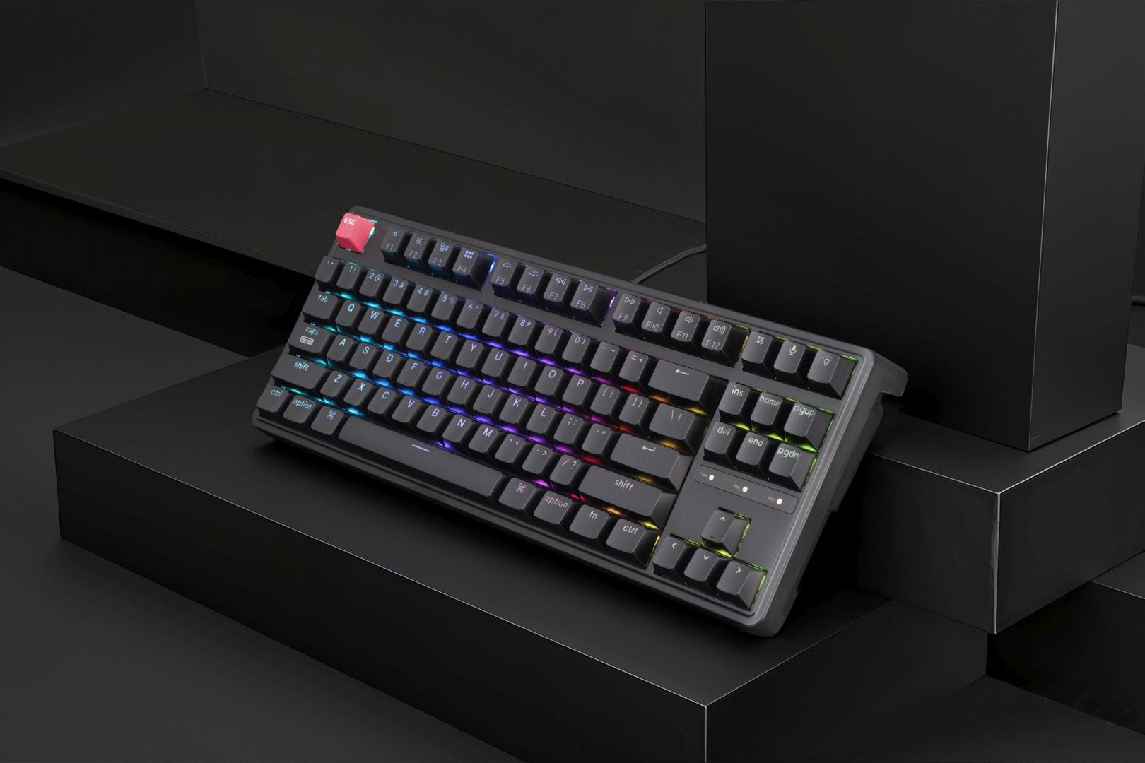 Tastatura Gaming mecanica KEYCHRON C3 Pro 8K Red Switch, USB